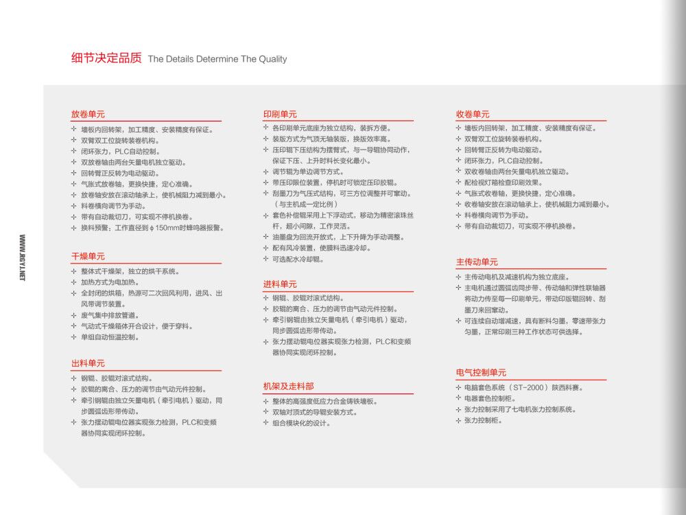 电脑高速摩杰凹版印刷机七电组细节图